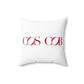 41 Tilt Cos Cob Spun Polyester Square Pillow