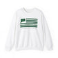 Ledyard Connecticut St. Patrick’s Day Flag Unisex Heavy Blend™ Crewneck Sweatshirt