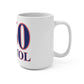860 Bristol Red, White & Blue Mug 15oz