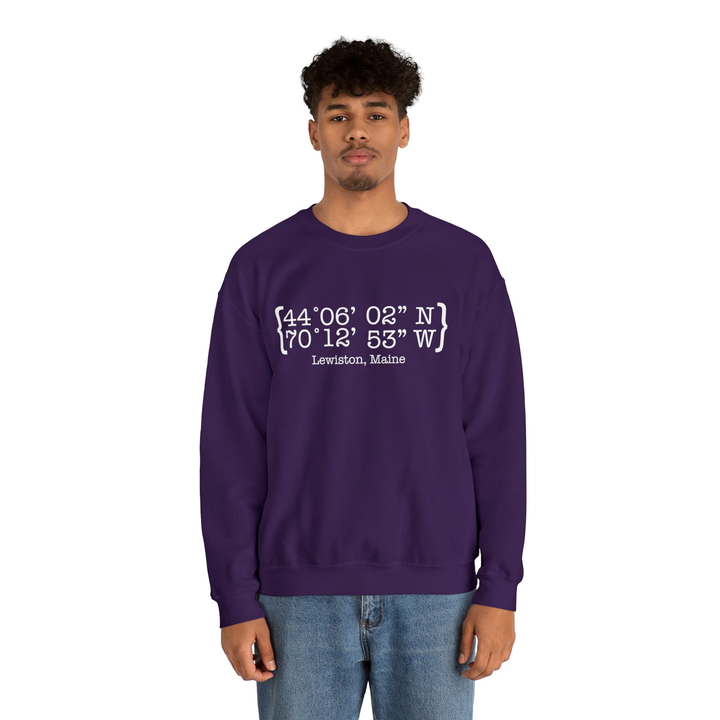 Lewiston Coordinates Unisex Heavy Blend™ Crewneck Sweatshirt