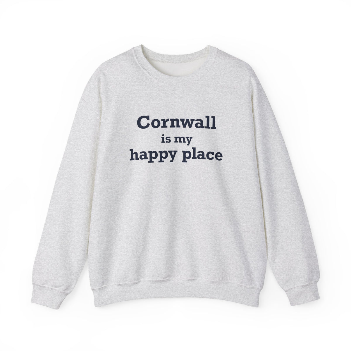Cornwall is My Happy Place Unisex Heavy Blend™ Crewneck Sweatshirt