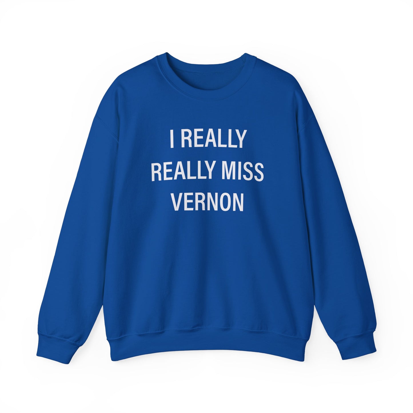 I Really Really Miss Vernon Unisex Heavy Blend™ Crewneck Sweatshirt