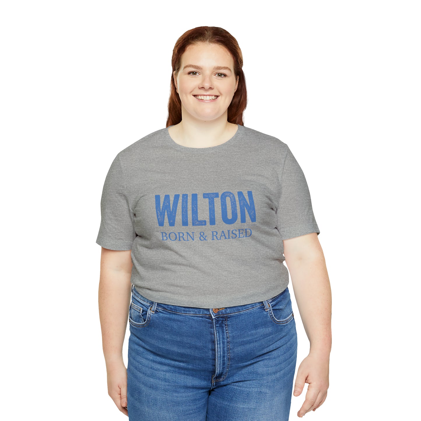 Wilton Born & Raised Unisex Jersey Short Sleeve Tee