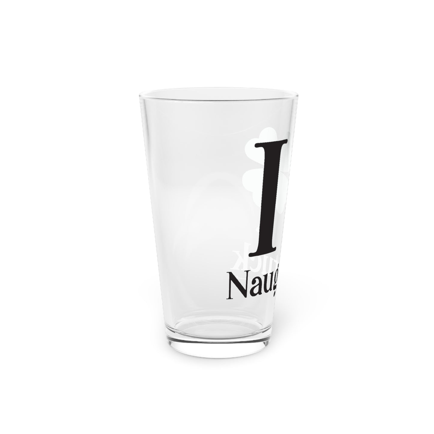 I Clover Naugatuck Pint Glass, 16oz