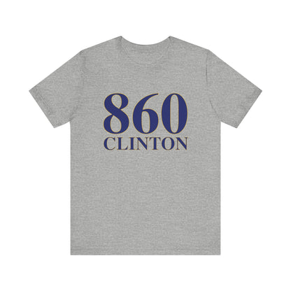 860 Clinton Unisex Jersey Short Sleeve Tee