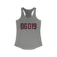 06019 Canton Connecticut Zip Code Women's Ideal Racerback Tank Top
