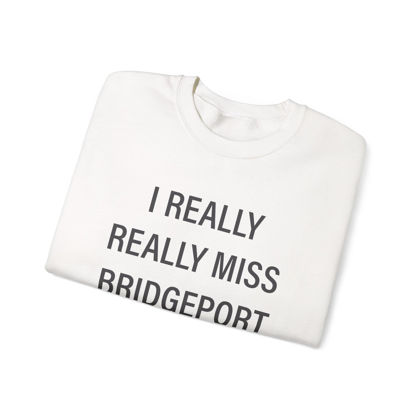 I Really Really Miss Bridgeport Unisex Heavy Blend™ Crewneck Sweatshirt
