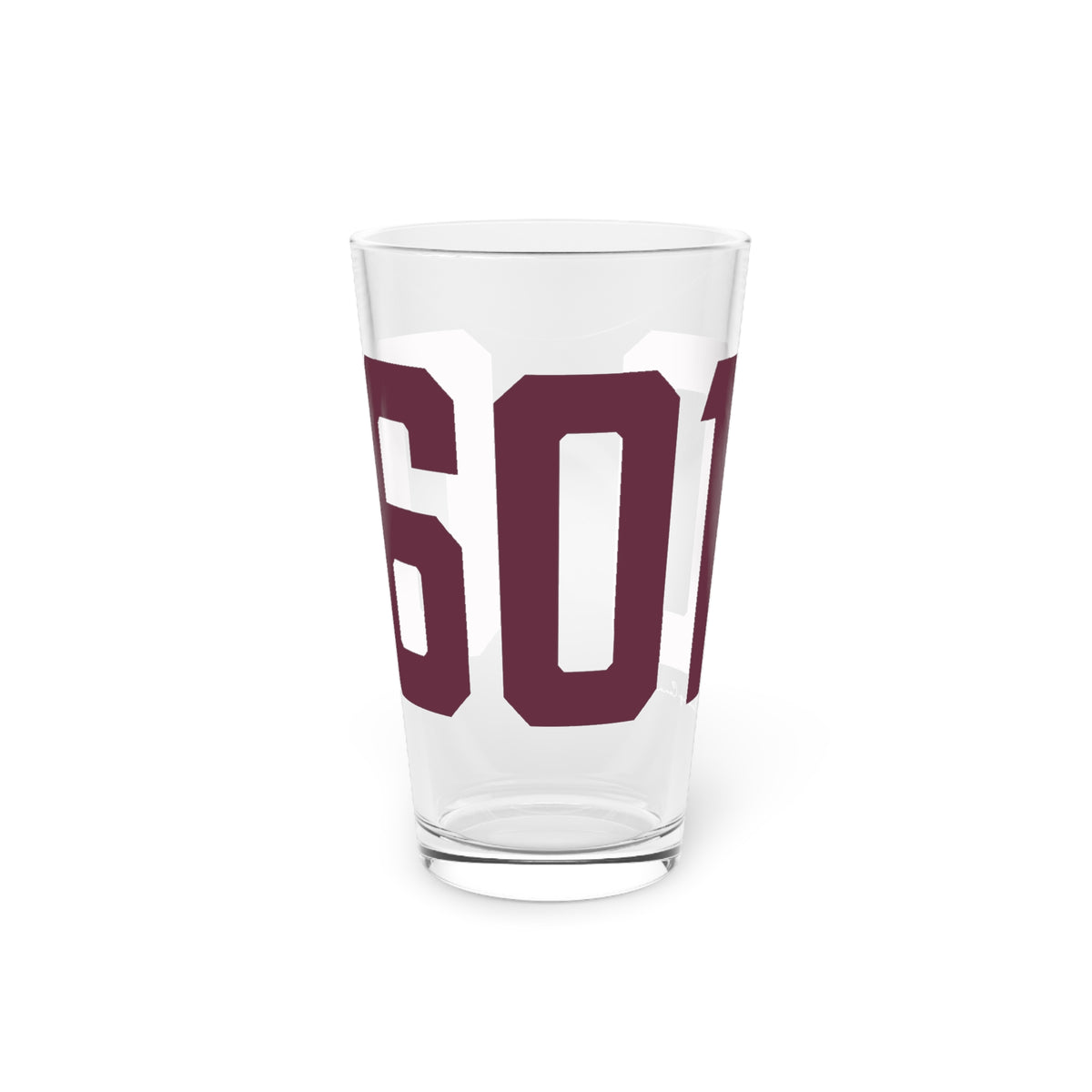 06010 Bristol Connecticut  Zip Code Pint Glass, 16oz