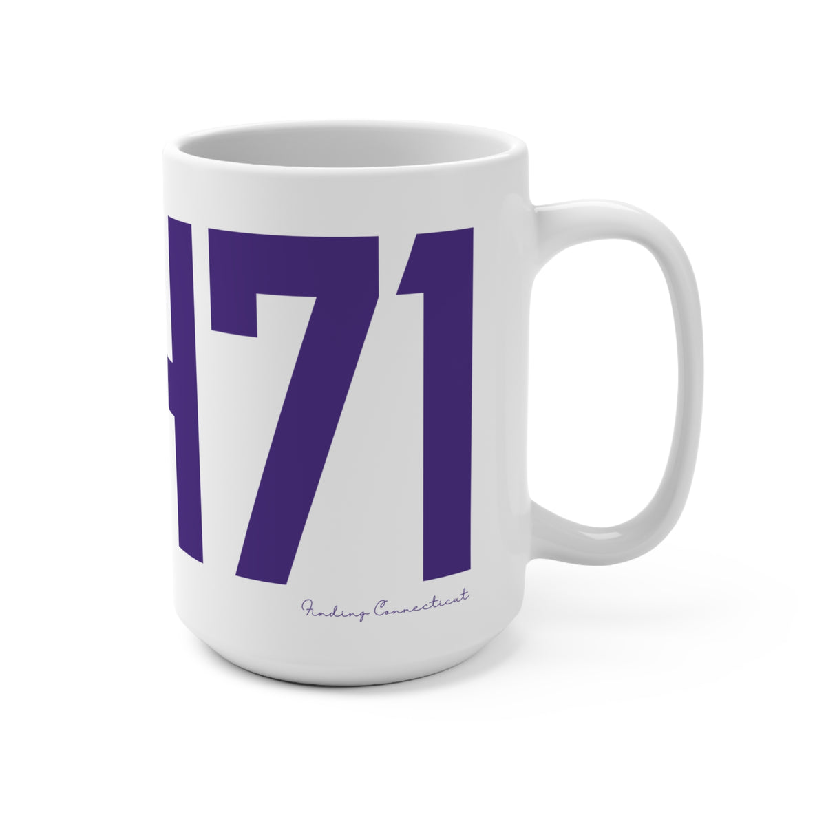 06471 North Branford Connecticut Zip Code Mug 15oz