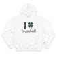 I Clover Trumbull Champion Hoodie