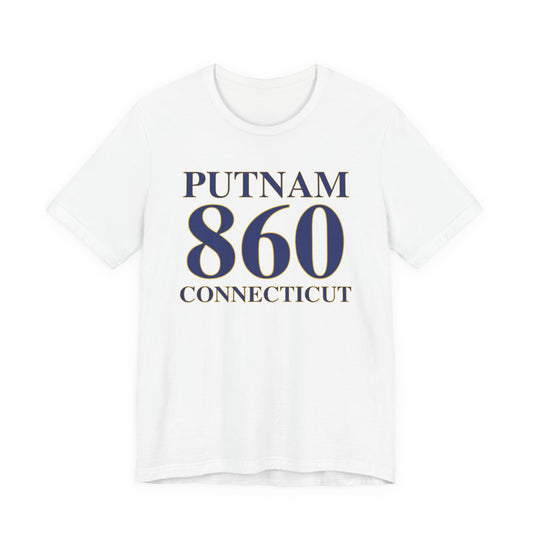 Putnam 860 Connecticut Unisex Jersey Short Sleeve T-Shirt
