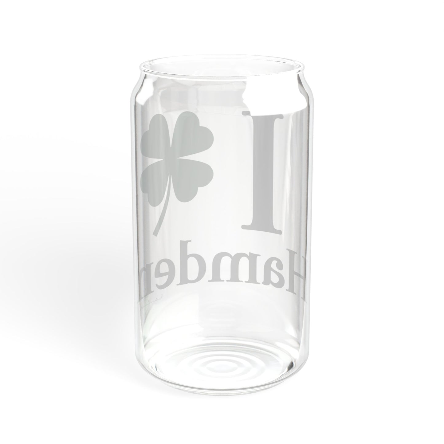 I Clover Hamden Sipper Glass, 16oz