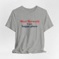 West Norwalk is my happy place Unisex Jersey Short Sleeve T-Shirt