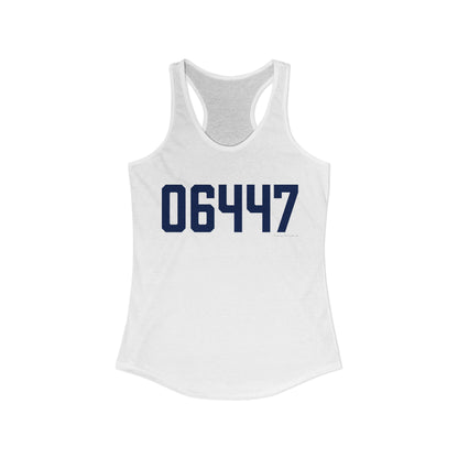 06447 Marlborough Connecticut Zip Code Women's Ideal Racerback Tank Top