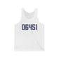 06451 Meriden Connecticut Zip Code Unisex Jersey Tank Top