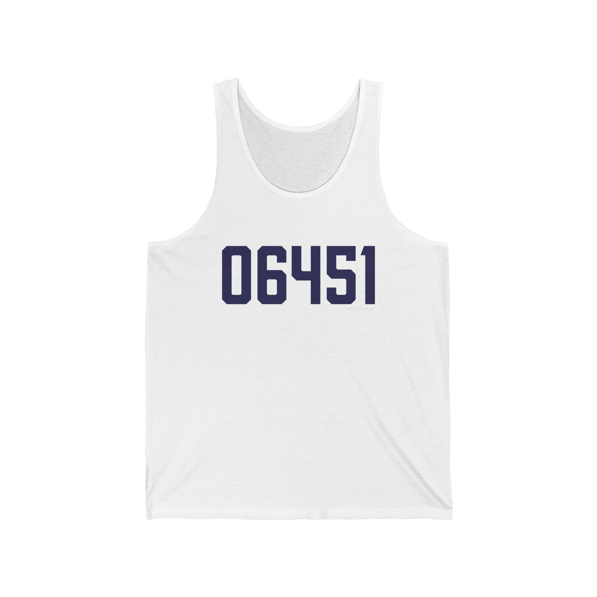 06451 Meriden Connecticut Zip Code Unisex Jersey Tank Top