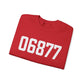 06877 Ridgefield CT Zip Code Unisex Heavy Blend™ Crewneck Sweatshirt