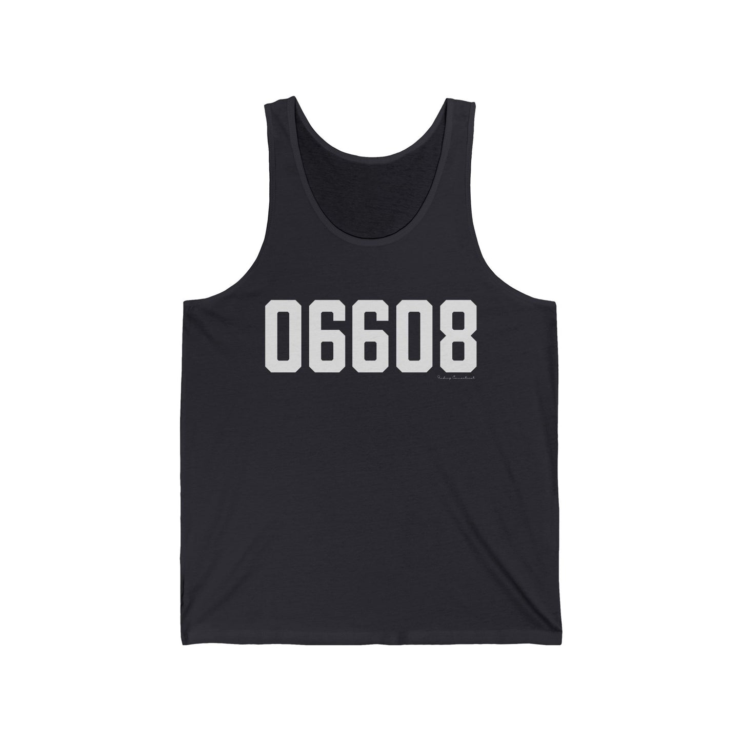 06608 Bridgeport CT Zip Code Unisex Jersey Tank Top
