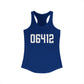 06412 Chester CT Zip Code Women's Ideal Racerback Tank Top