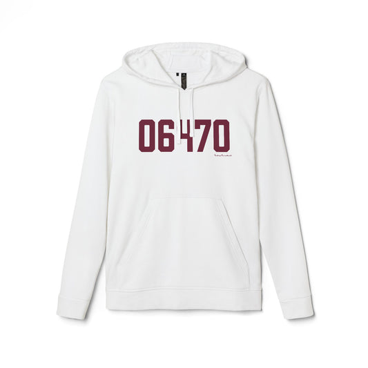 06470 - Newtown CT Zip Code adidas Unisex Fleece Hoodie