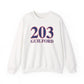 203 Guilford Red White & Blue Unisex Heavy Blend™ Crewneck Sweatshirt