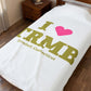 I Heart TRMB Velveteen Plush Blanket