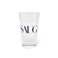 41 Tilt Saugatuck Pint Glass, 16oz