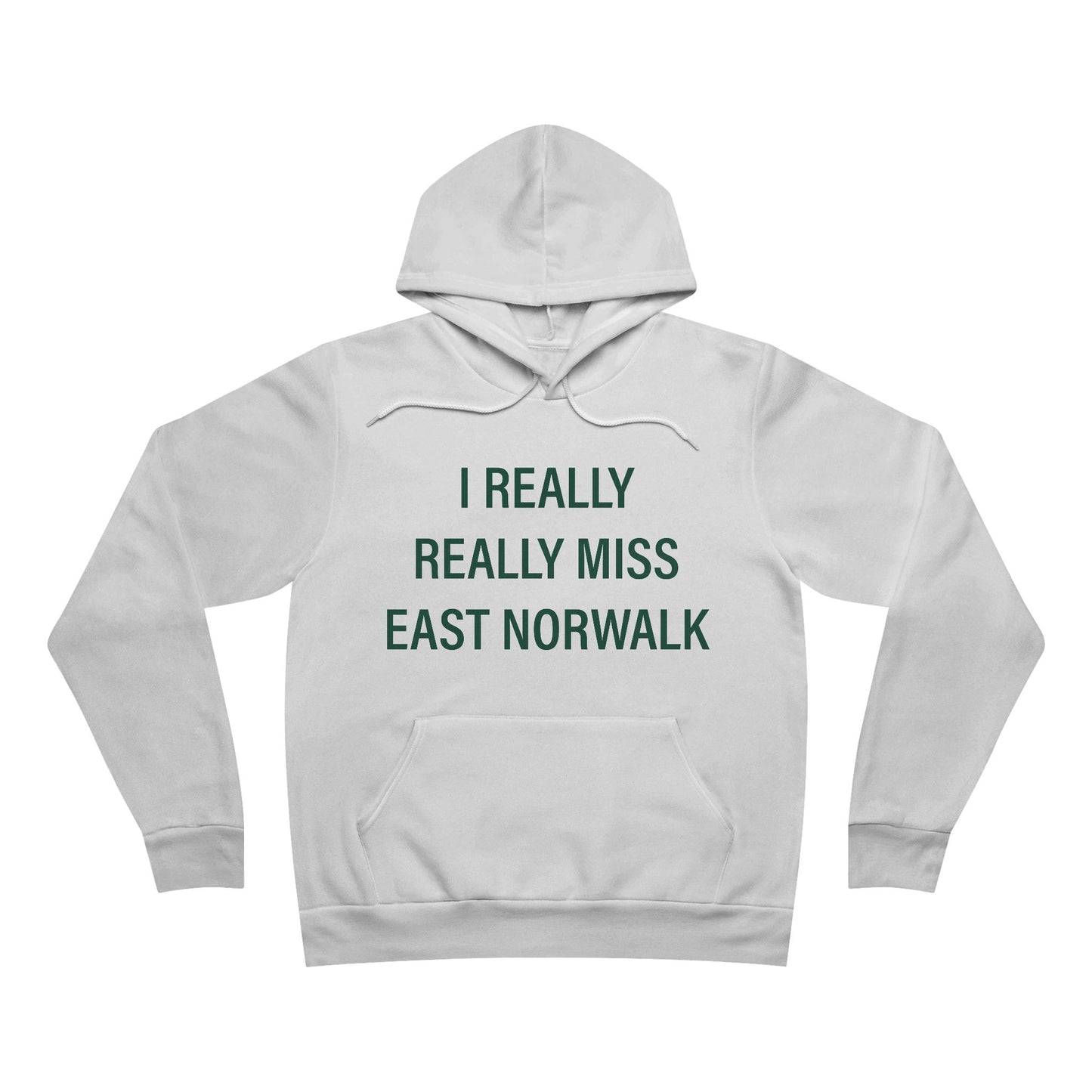 I Really Really Miss East Norwalk Unisex Sponge Fleece Pullover Hoodie