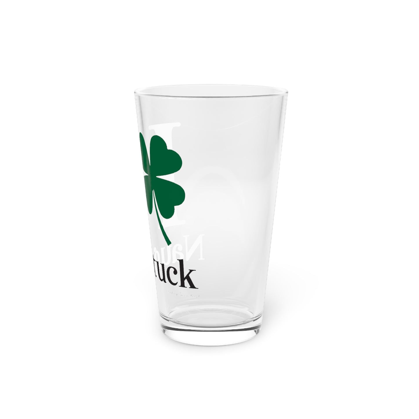 I Clover Naugatuck Pint Glass, 16oz