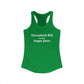 Greenfield Hill is My Happy Place Women's Ideal Racerback Tank Top
