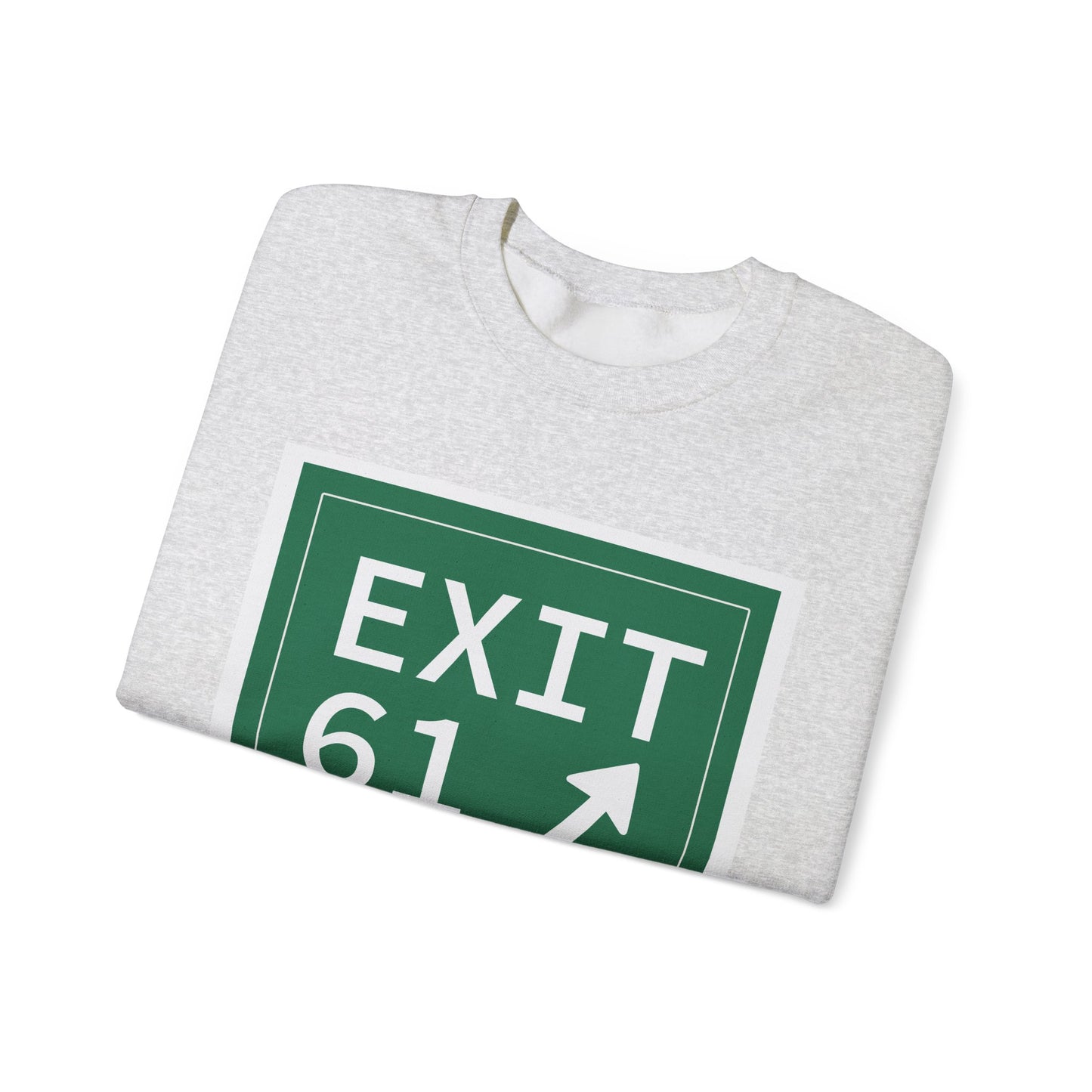 Vintage Exit 61 WCP Sign Unisex Heavy Blend™ Crewneck Sweatshirt