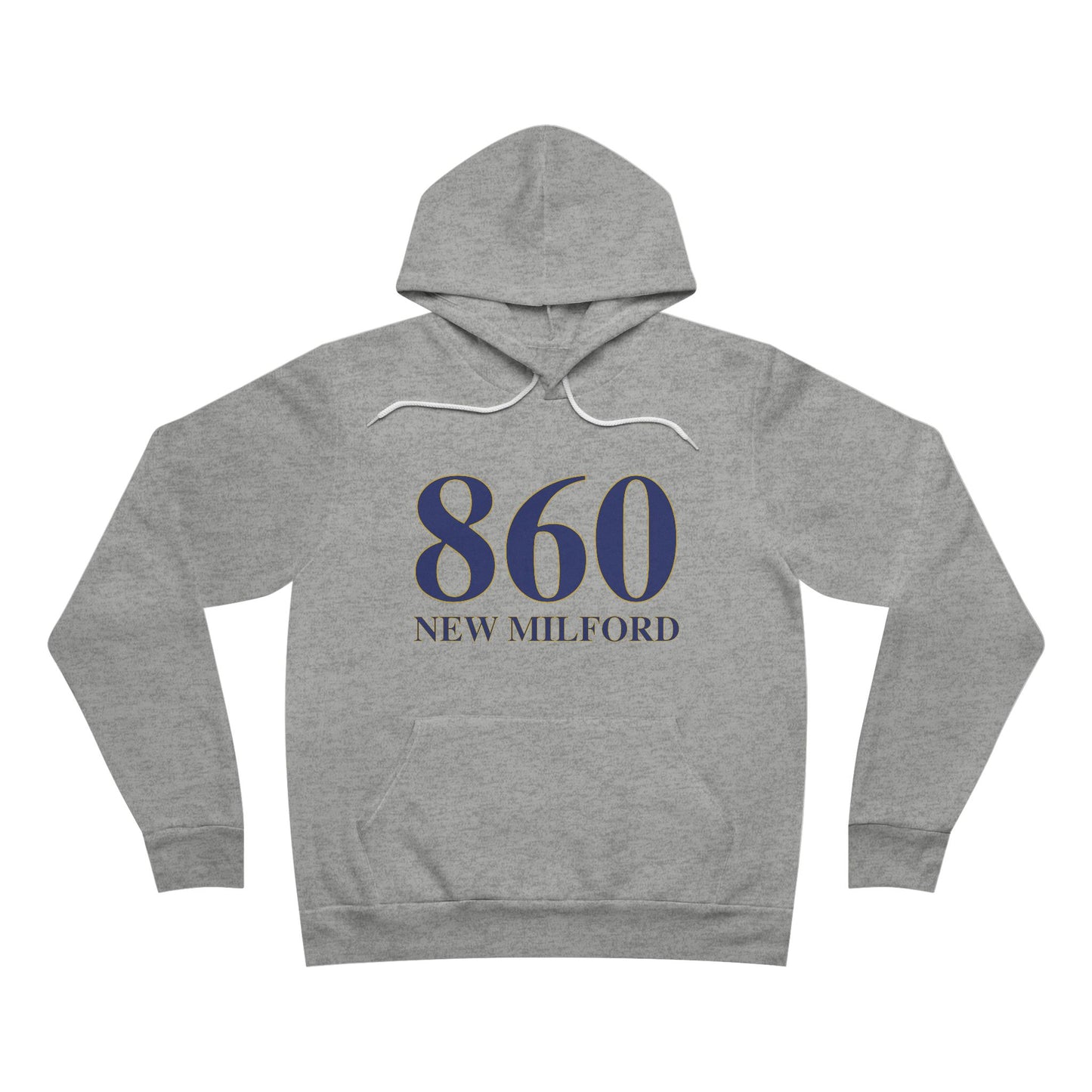 860 New Milford Unisex Sponge Fleece Pullover Hoodie