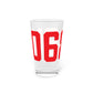 06824 Fairfield Connecticut Zip Code Pint Glass, 16oz