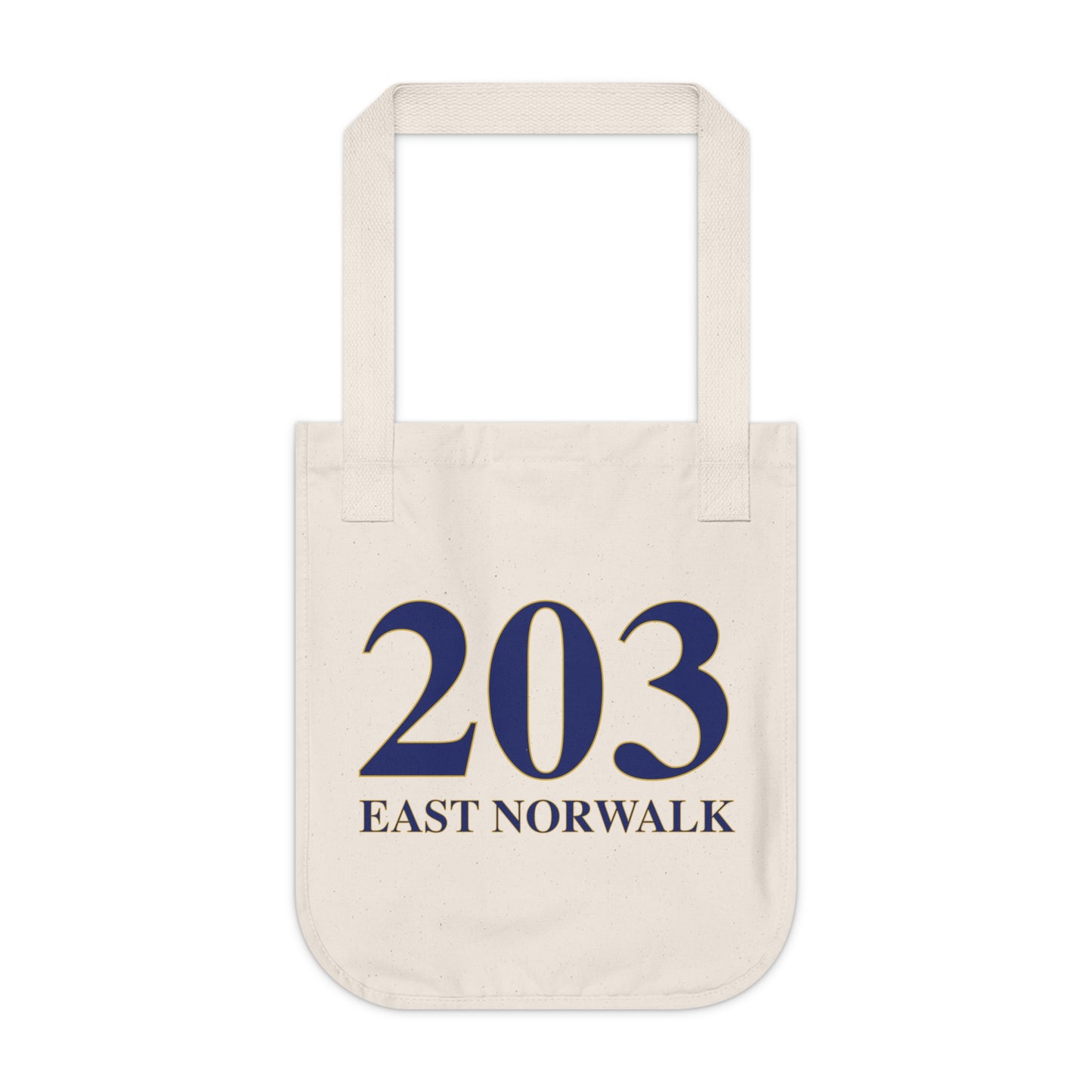 203 East Norwalk Organic Canvas Tote Bag