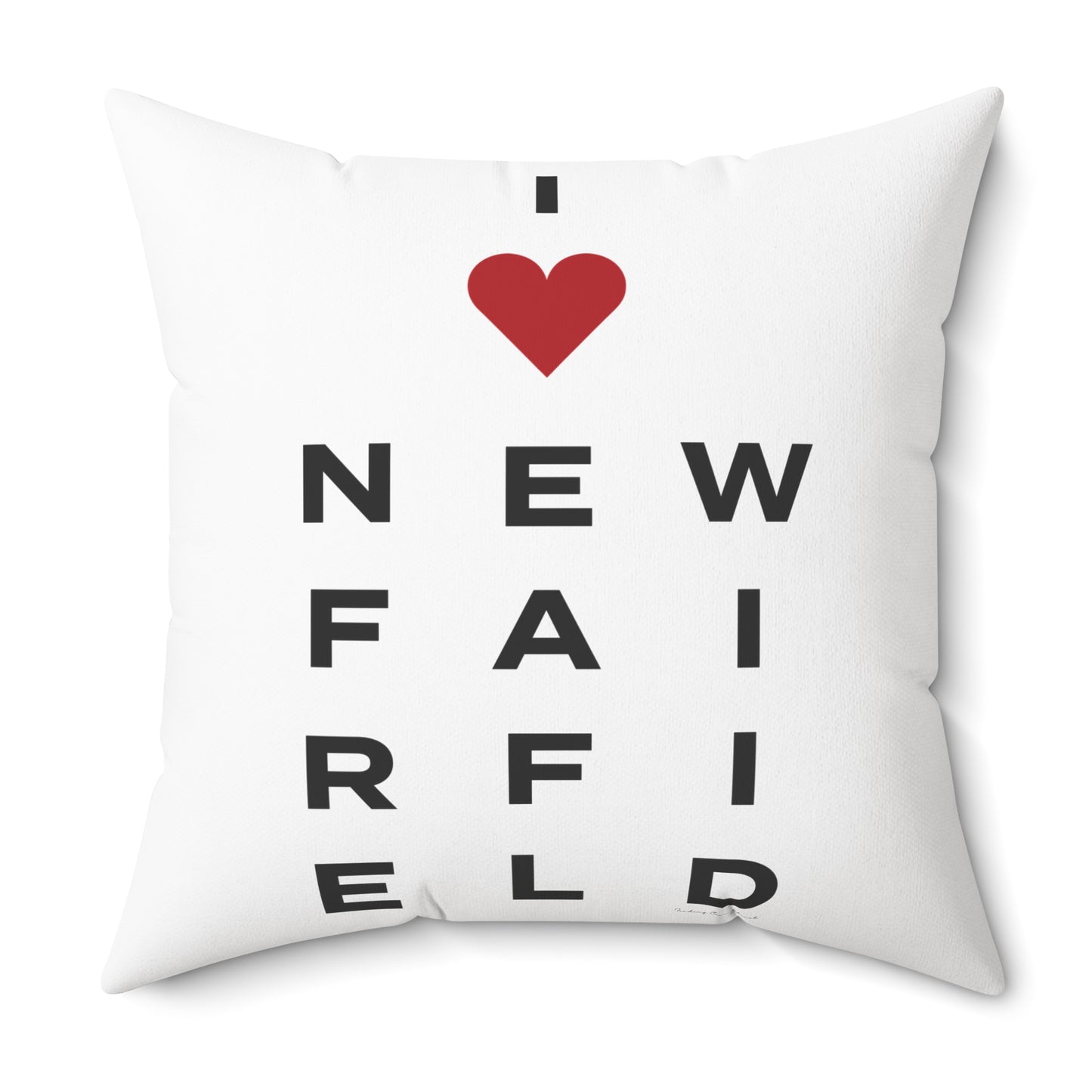 New Fairfield Vision Spun Polyester Square Pillow