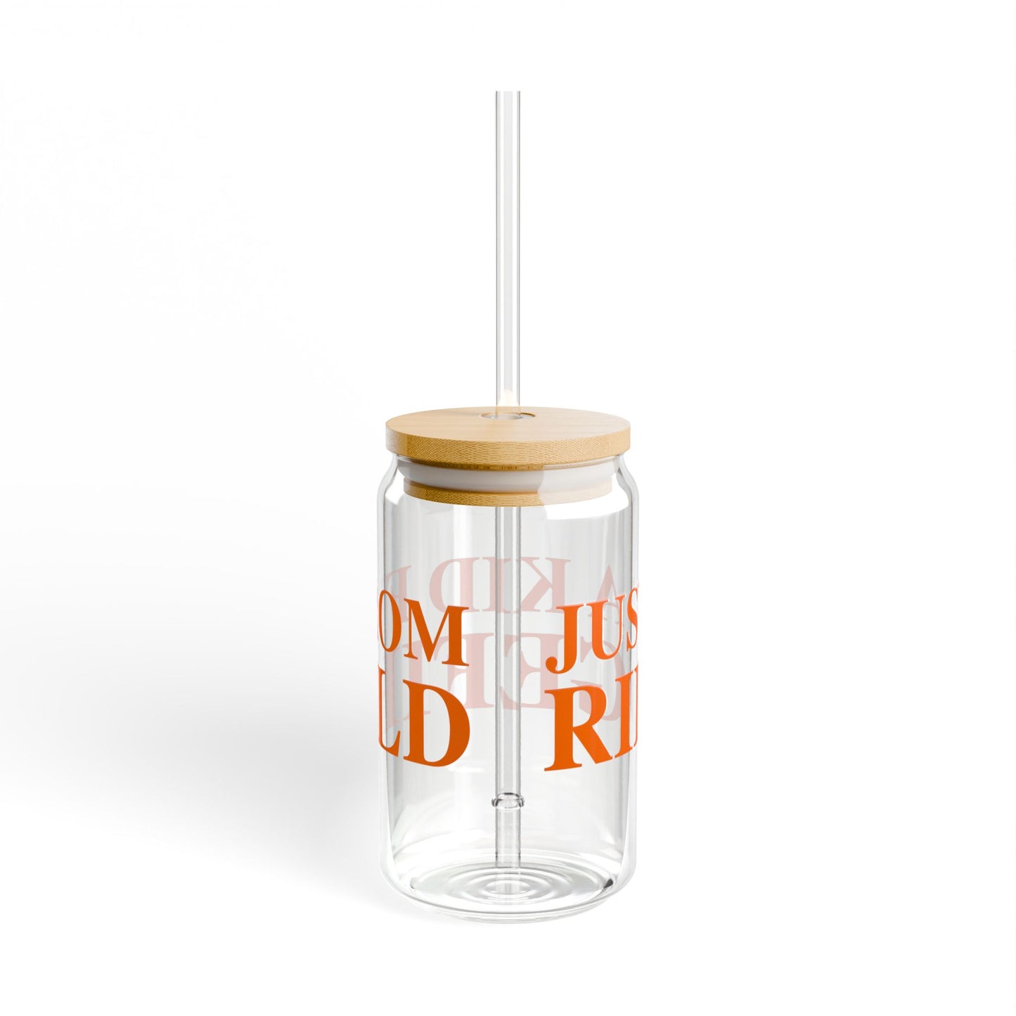 Just a kid from Ridgefield  Sipper Glass, 16oz