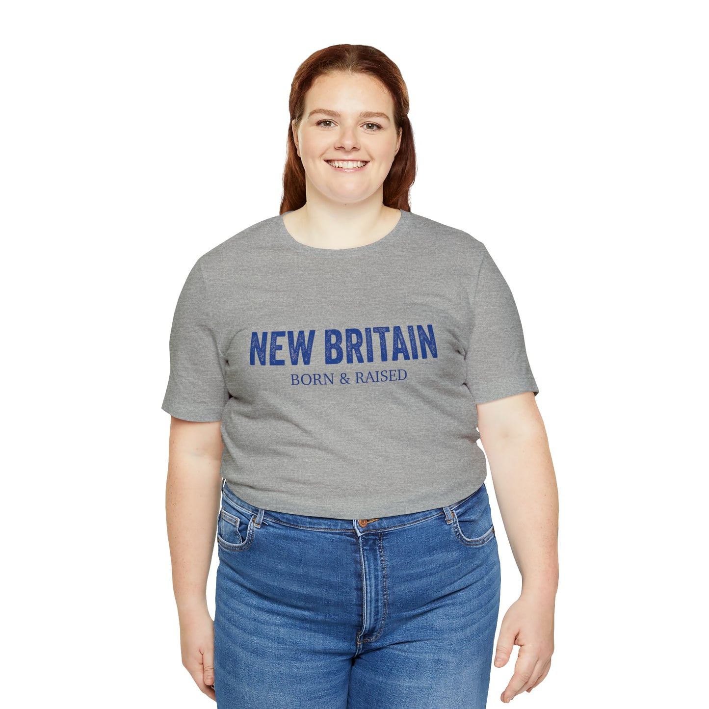 New Britain Born & Raised Unisex Jersey Short Sleeve Tee