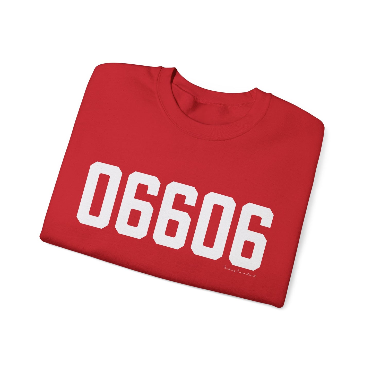 06606 Bridgeport CT Zip Code Unisex Heavy Blend™ Crewneck Sweatshirt