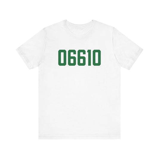 06610  Bridgeport Connecticut Zip Code Unisex Jersey Short Sleeve T-Shirt
