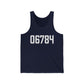 06784 Sherman CT Zip Code Unisex Jersey Tank Top