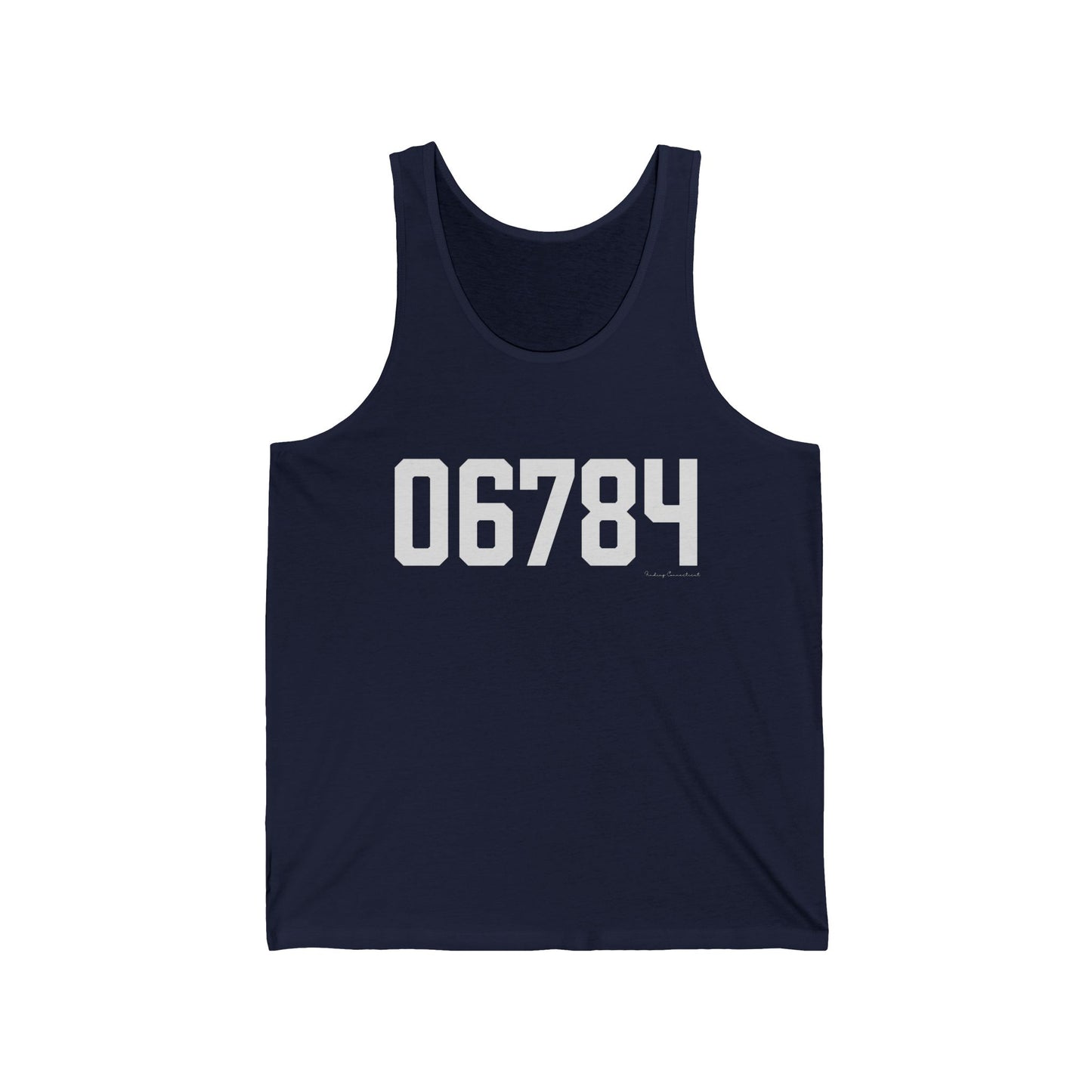 06784 Sherman CT Zip Code Unisex Jersey Tank Top