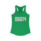 06614 - Stratford Connecticut Zip Code Women's Ideal Racerback Tank Top