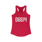 06614 - Stratford Connecticut Zip Code Women's Ideal Racerback Tank Top