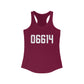 06614 - Stratford Connecticut Zip Code Women's Ideal Racerback Tank Top