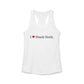 I Heart Black Rock. Women's Ideal Racerback Tank Top