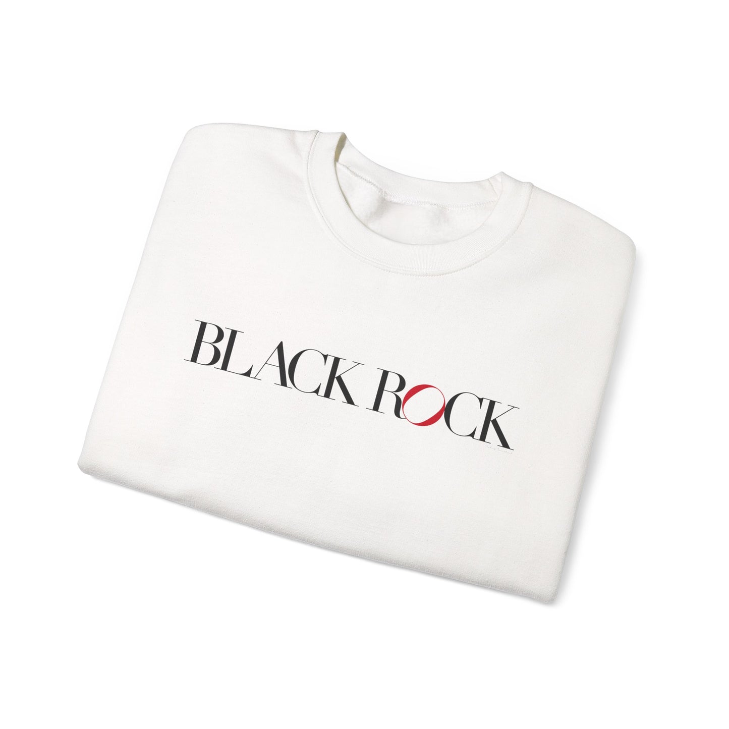 41 Tilt Black Rock Unisex Heavy Blend™ Crewneck Sweatshirt