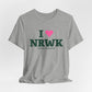 I Heart NRWK Unisex Jersey Short Sleeve T-Shirt