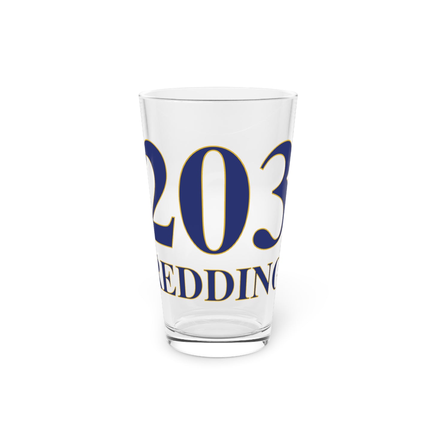 203 Redding Pint Glass, 16oz