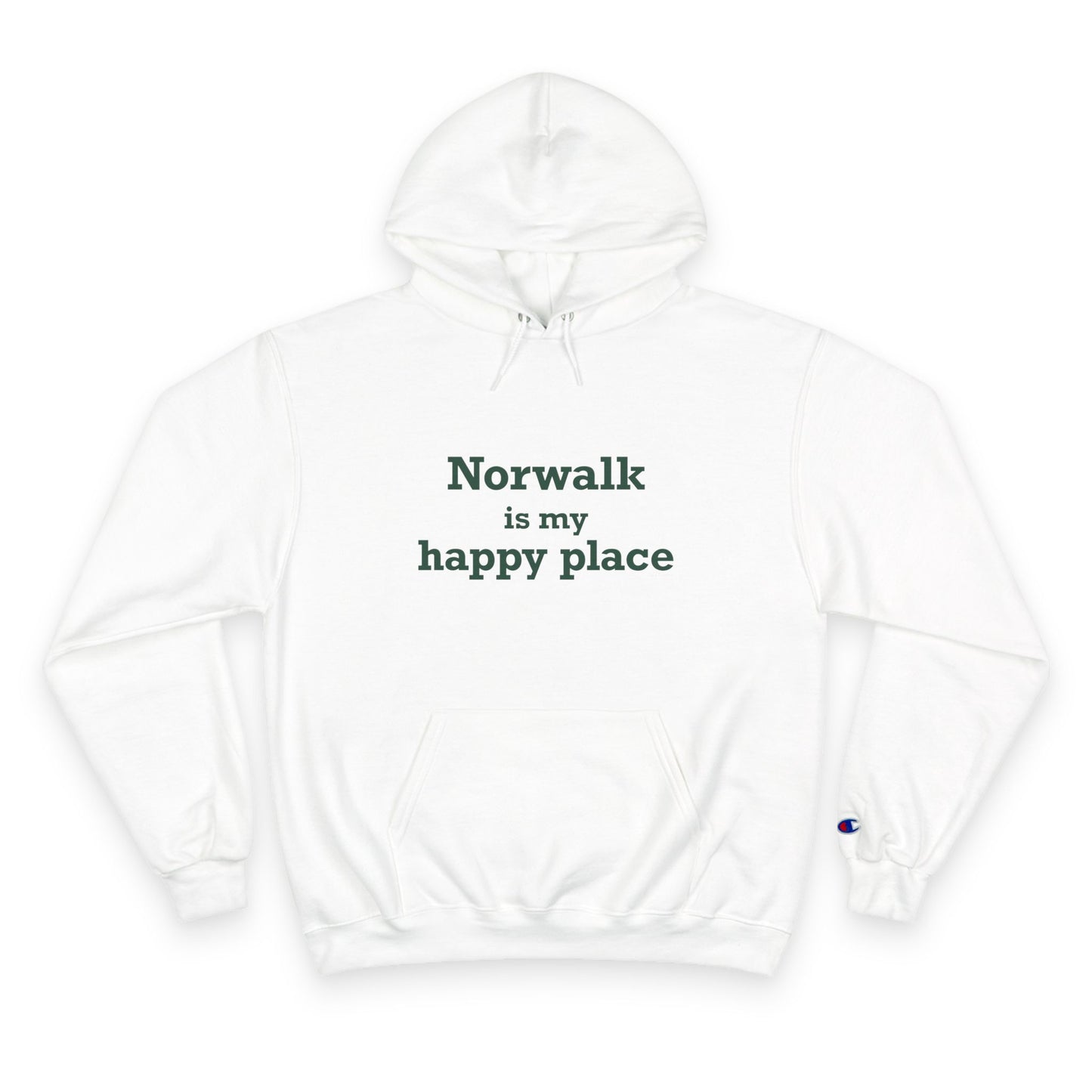 Norwalk is my Happy Place Champion Hoodie