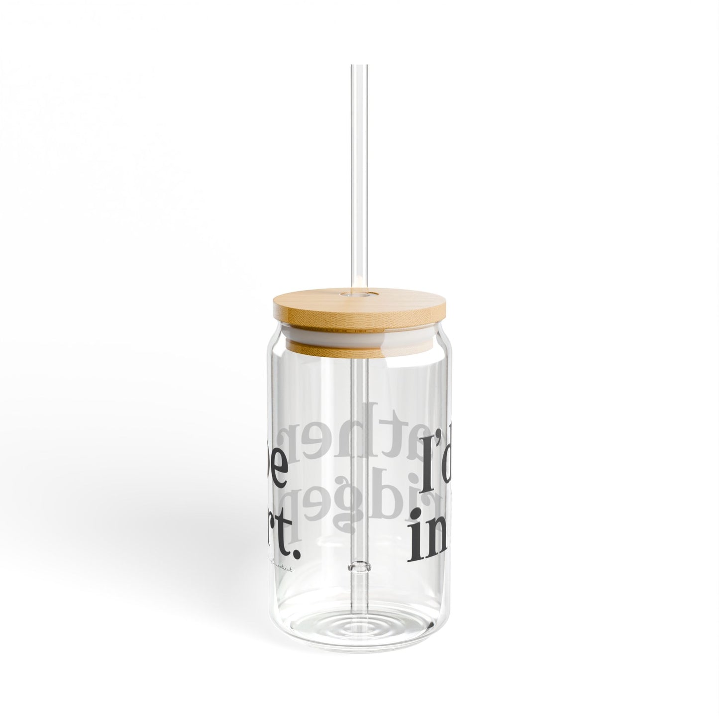 I’d rather be in Bridgeport Sipper Glass, 16oz